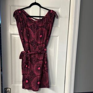 RACHEL Rachel Roy Pink and Blue Sleeveless Sundress